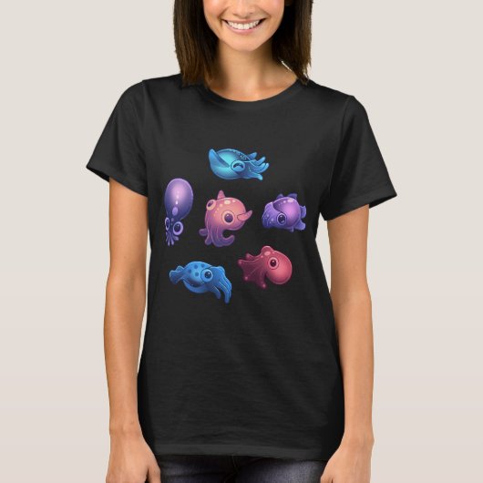 頭足類 Tシャツ (正面)