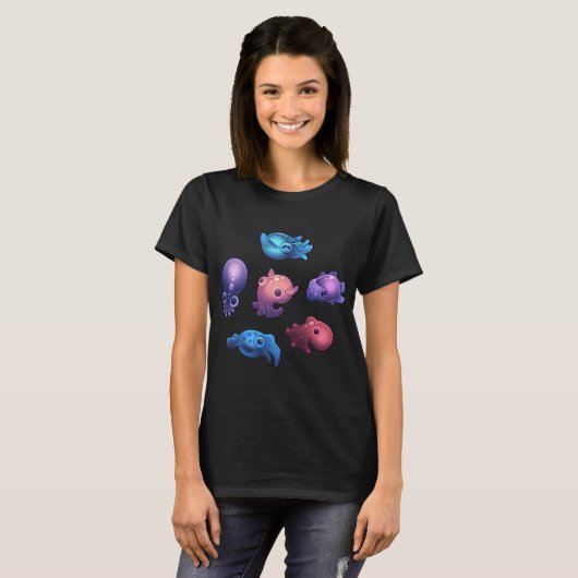 頭足類 Tシャツ (正面フル)