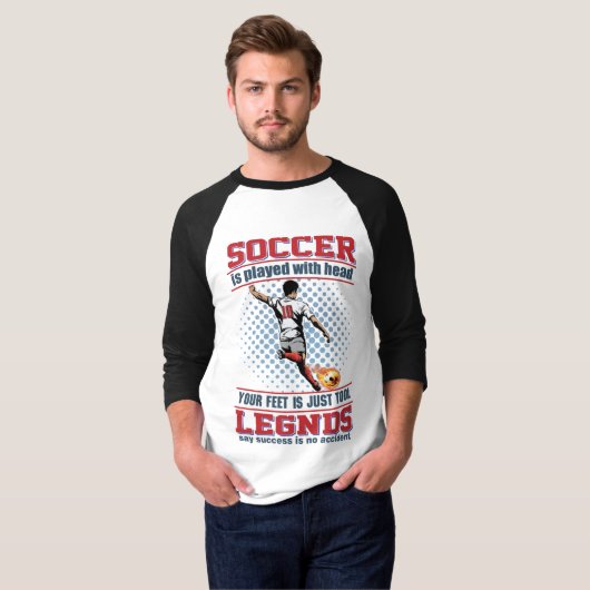 頭遊がサッカーだ Tシャツ (正面フル)