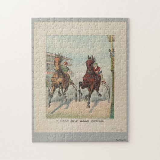 頭部および頭部の終わり ジグソーパズル (縦)