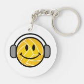 頭部が付いている水球の球はキーホルダーに電話をかけます キーホルダー (裏面)