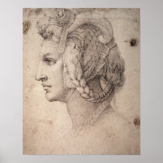 頭部の勉強 ポスター (正面)