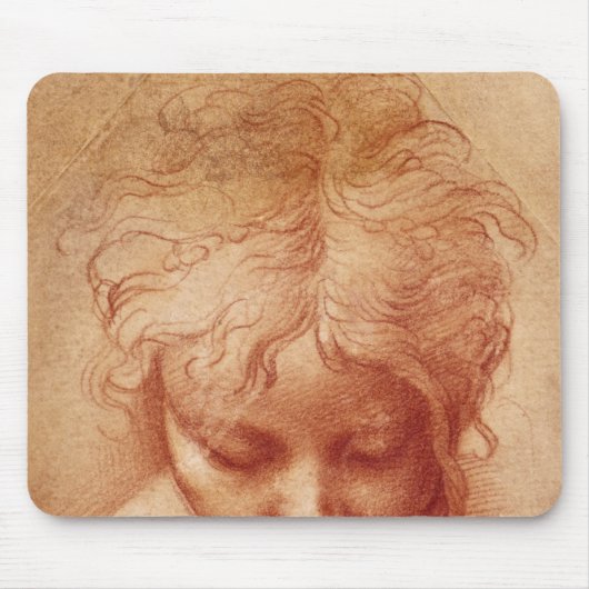 頭部の勉強 マウスパッド (正面)