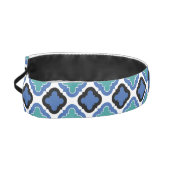 頭部の帯の青のパターン アスレチックヘッドバンド (左)