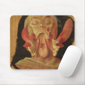 頭部の解剖スケッチ マウスパッド (マウス)