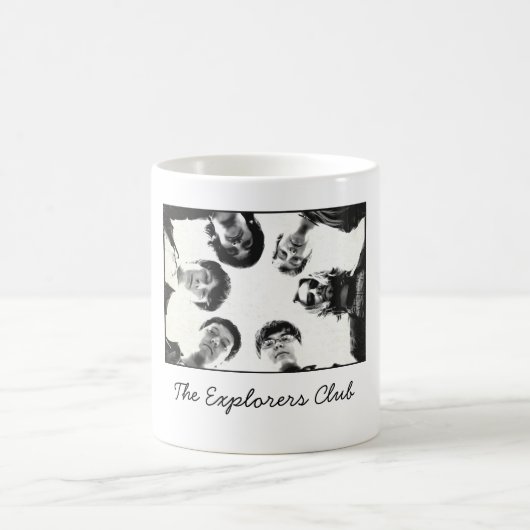 頭部はマグを持ち上げます コーヒーマグカップ (中央)