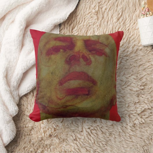 頭部1998年 クッション (ブランケット)