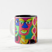 頭部2の頭部2 ツートーンマグカップ (正面左)