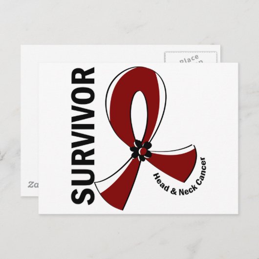 頭頸部がんを克服した人12 ポストカード (正面/裏面)