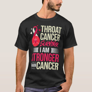 頭頸部がんリボン生存者 Tシャツ
