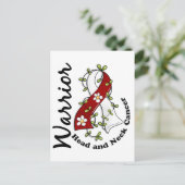 頭頸部がん戦士15 ポストカード (スタンド正面)