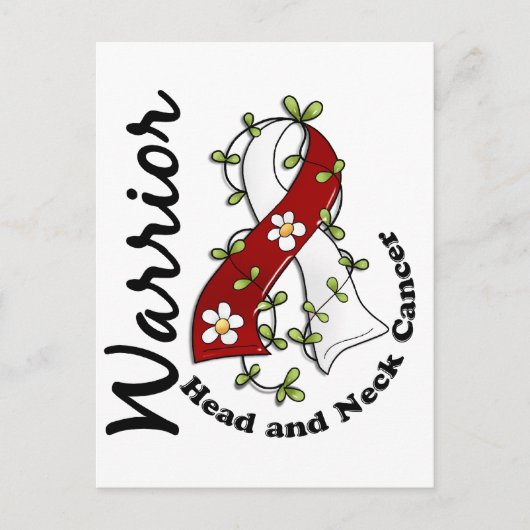 頭頸部がん戦士15 ポストカード (正面)