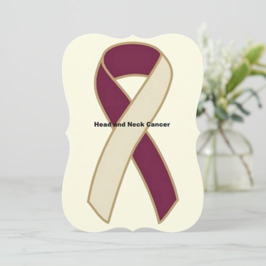 頭頸部癌 招待状 (スタンド正面)