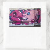 頭風変わり部 長方形シール (バッグ)