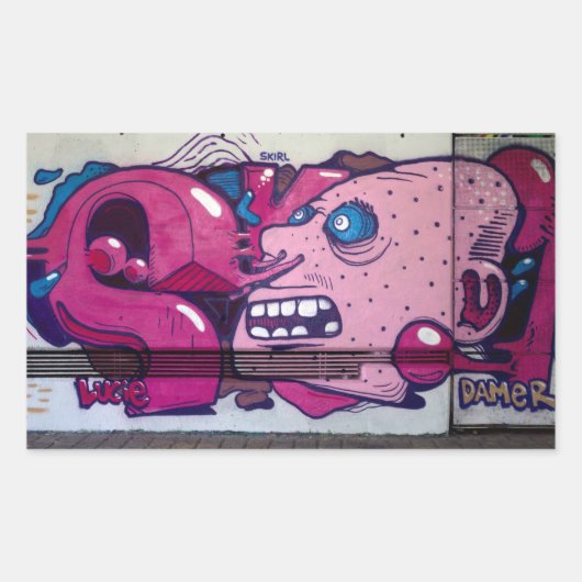 頭風変わり部 長方形シール (正面)