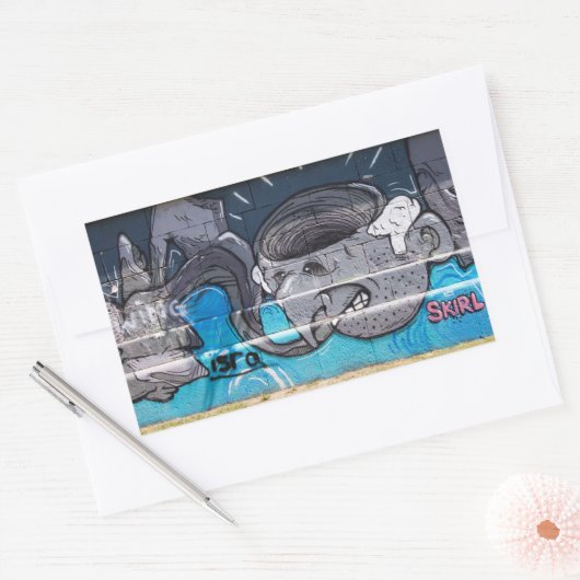 頭風変わり部 長方形シール (封筒)