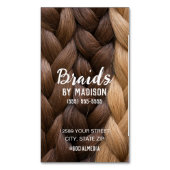 頭髪組み名刺 マグネット名刺 (正面縦)