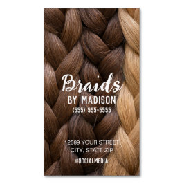 頭髪組み名刺 マグネット名刺