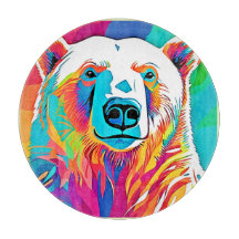 頭鮮やかのアートワーク