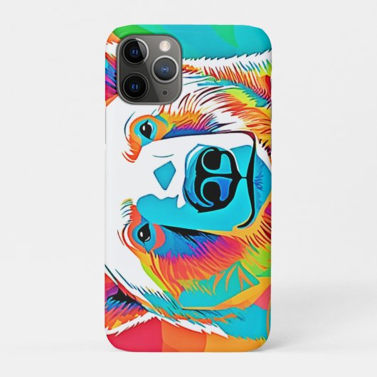 頭鮮やかのアートワーク Case-Mate iPhoneケース (裏)