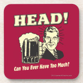 頭：今まで持ち過ぎた事は無い コースター (正面)