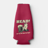 頭：今まで持ち過ぎた事は無い ボトルクーラー (正面)