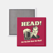 頭：今まで持ち過ぎた事は無い マグネット (正面/裏面)