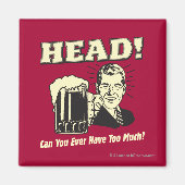 頭:今まで持ち過ぎた事は無い マグネット (正面)