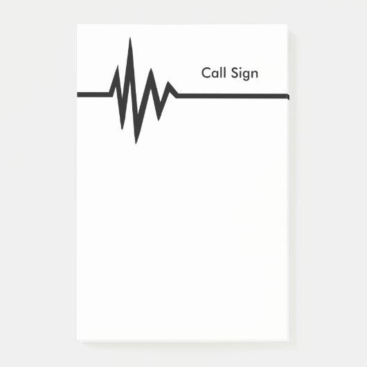 頻度ラインポスト・イットはそれをカスタマイズ ポストイット (正面)
