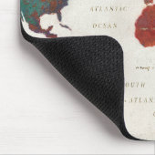 頻繁にさまよわせて下さい、地図引用文の常にさまよわせて下さい マウスパッド (コーナー)