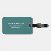 頻繁にさまよわせて下さい、地図引用文の常にさまよわせて下さい ラゲッジタグ (裏面横)