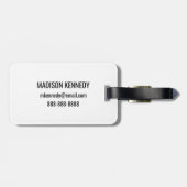 頻繁にさまよわせて下さい、地図引用文の常にさまよわせて下さい ラゲッジタグ (裏面横)