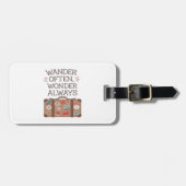 頻繁に、常にトラベ疑問に思ル引用文 ラゲッジタグ (正面横)