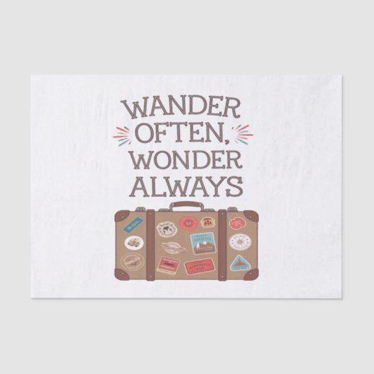 頻繁に、常にトラベ疑問に思ル引用文 薄葉紙 (正面)