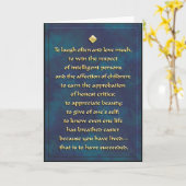 頻繁の笑い… カード (黄色い花)