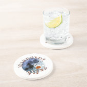 頻繁フライヤーハロウィーンウィッチライディングブロムスティック コースター (側面)