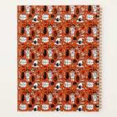 頻繁フライヤーハロウィーンウィッチライディングブロムスティック プランナー手帳 (裏面)