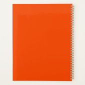 頻繁フライヤーハロウィーンウィッチライディングブロムスティック プランナー手帳 (裏面)