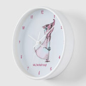 頼しかしストップは 壁時計 (傾斜)