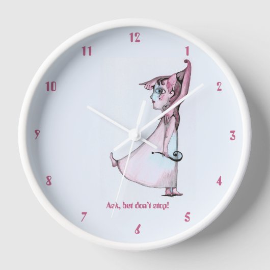 頼しかしストップは 壁時計 (正面)