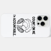 頼むよ、私は責任がある Case-Mate iPhoneケース (裏面 (横))