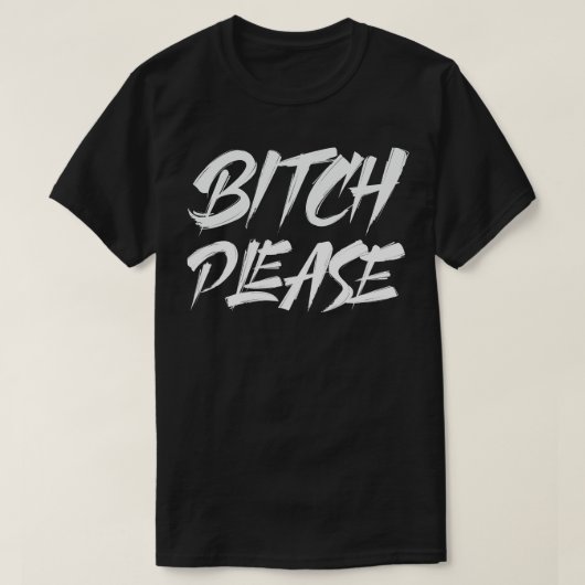 頼む Tシャツ (デザイン正面)