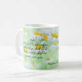 頼めば、それは- Matthewの7:7与えられます コーヒーマグカップ (正面左)