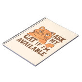 頼もし猫 ノートブック (左側)