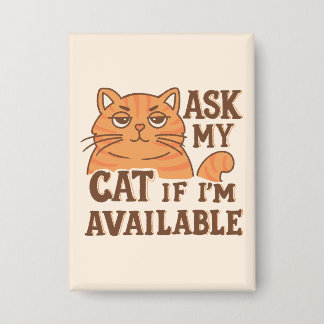 頼もし猫 缶バッジ