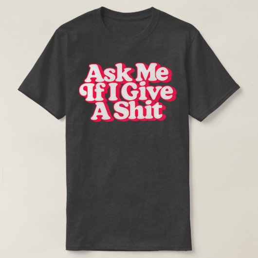 頼もし私は与えレトロスタイルデザイン Tシャツ (デザイン正面)