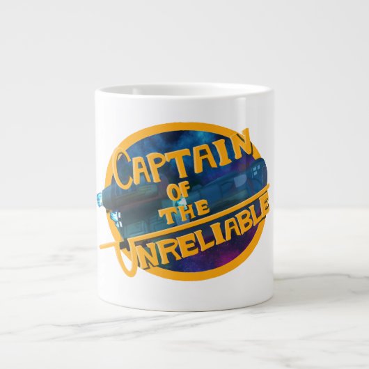 頼りない船長 ジャンボコーヒーマグカップ (正面)