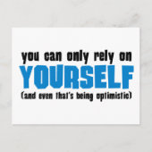 頼りになるのは君だけだ ポストカード (正面)