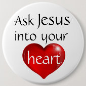 頼イエス 缶バッジ (正面)