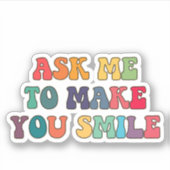 頼スマイル シール (正面)